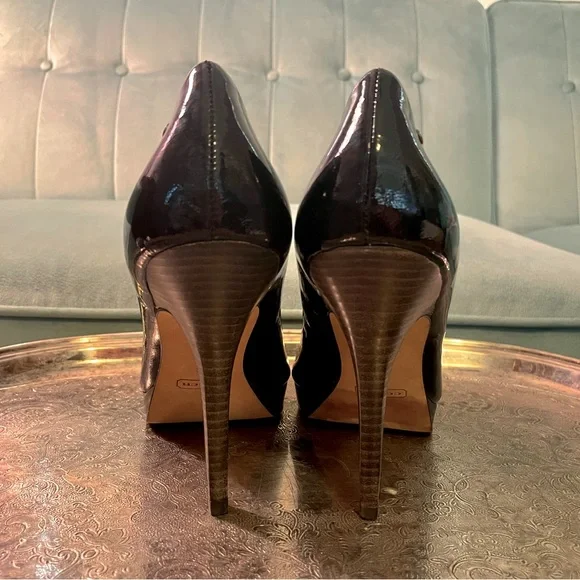 Coach black patent pumps - Picture 3 of 4